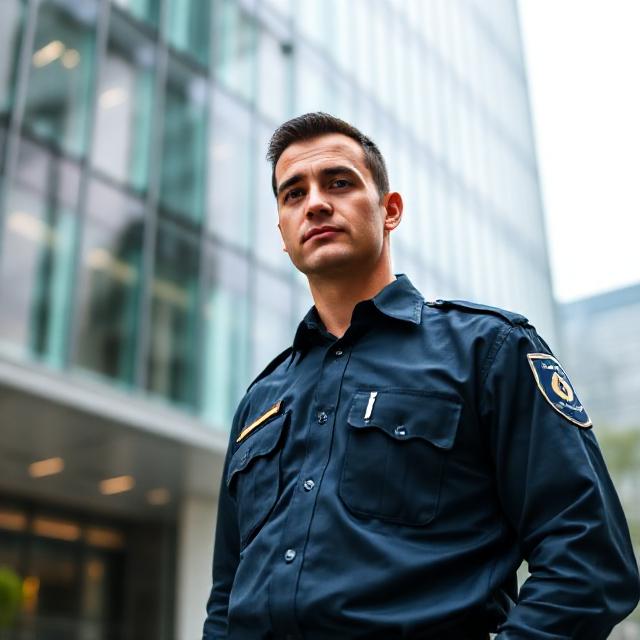 Guardia de seguridad profesional